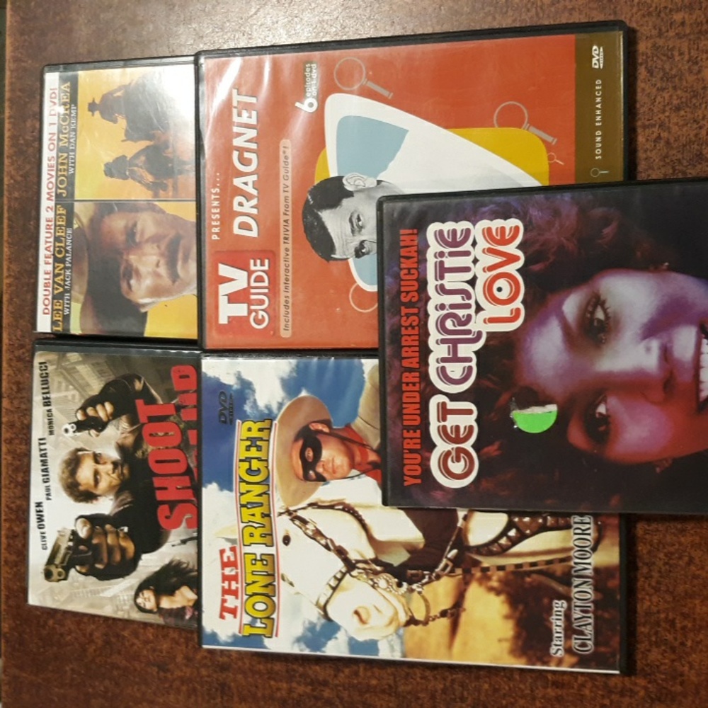 Lot of 5 assorted DVDs (SKU AB5-dvd 2)